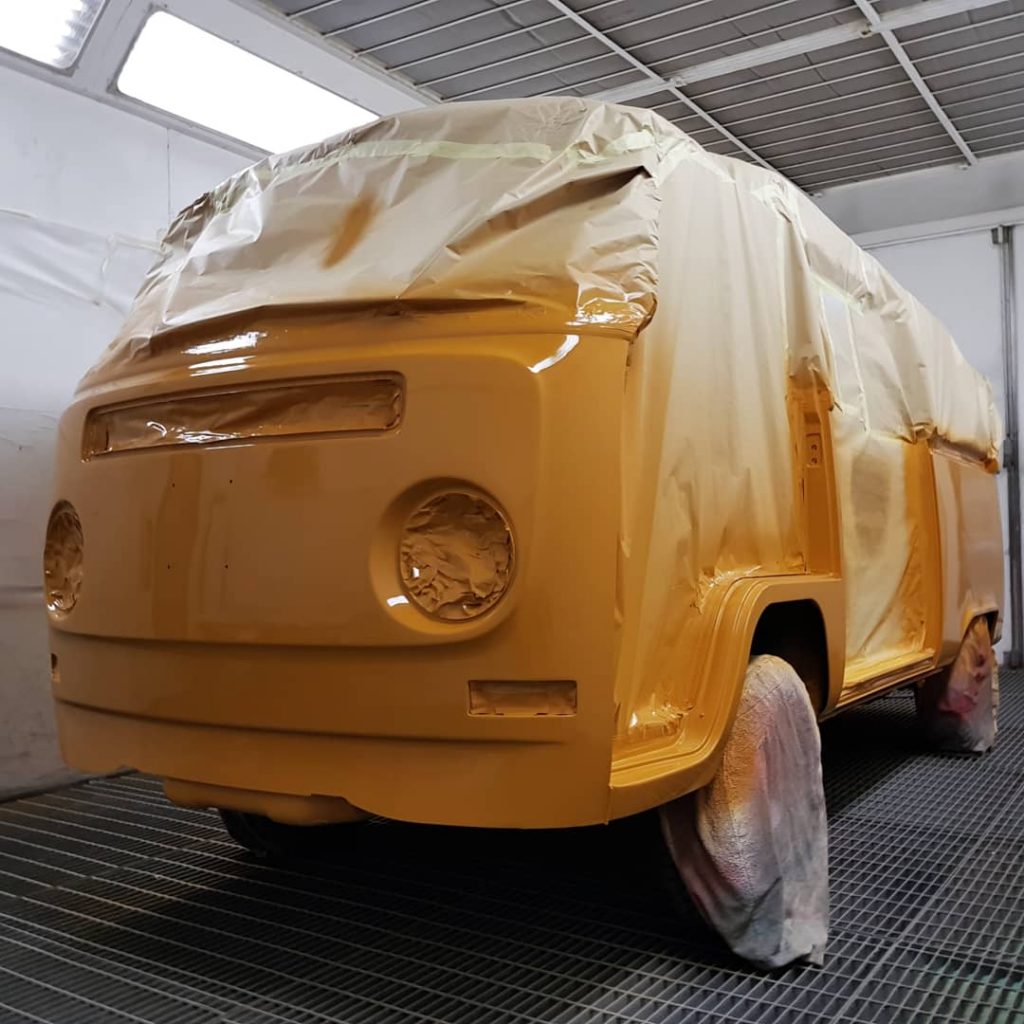 Sierra Yellow L11H VW Campervan